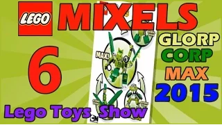 Лего  Миксели  6  серия  ГЛОРП  КОРП  МАКС - LEGO  MIXELS  SERIES  6  GLORP  CORP  MAX