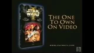 Star Wars Episode 1: The Phantom Menace VHS Release Commercial 2000