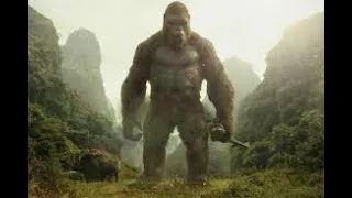 Kong helps Giant Buffalo-Kong Skull Island