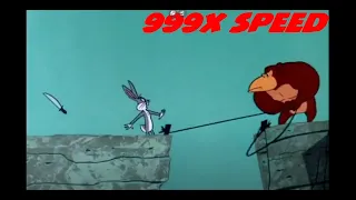 Take one step on that rope and I'll cut it! (Speed 999x)