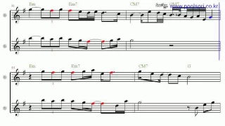 Esther - Bb Tenor/Soprano Sax Sheet Music [ kenny g ]