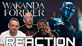 WHO'S IN THE SUIT?!?! Wakanda Forever Trailer REACTION!!!