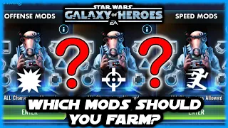 Which Mods are the Best (and Worst) for New, Early, and Mid-Game Players in Galaxy of Heroes?