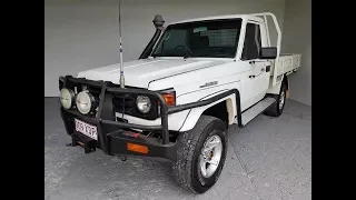 (SOLD) Toyota Landcruiser Ute with 1HD 4.2L Turbo Diesel Engine 2005 79 Series 4x4 Review