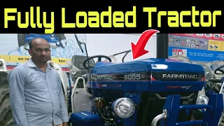 farmtrac 6055 powermaxx t20 epi fully loaded tractor full review