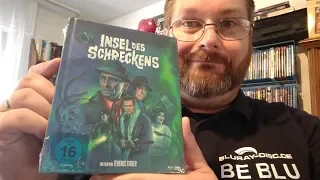 Unboxing INSEL DES SCHRECKENS (Limited Mediabook Edition - Cover A) von Koch Films
