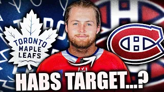 HABS TO TARGET WILLIAM NYLANDER? MONTREAL CANADIENS NEWS & RUMOURS TODAY 2023 (Toronto Maple Leafs)