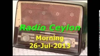 03 Purani Filmon Ka Sangeet~Radio Ceylon 26-07-2013~Morning