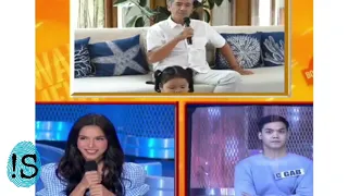 Tali Sotto interrupts daddy Vic Sotto’s Eat Bulaga segment to give him a kiss