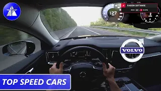 Volvo V60 Cross Country TOP SPEED DRIVE ON GERMAN AUTOBAHN