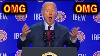 WOW!!Frail Joe Biden was a DISASTER at IBEWSpeech Today...🇱🇷🙏🙏