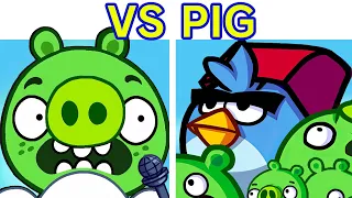 Friday Night Funkin' VS Pig | Ross V2 FULL WEEK + Cutscenes & Ending (FNF MOD/HARD) (Bad Piggies)