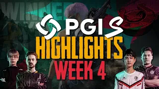 PUBG ESPORTS: BEST MOMENTS OF "PGI.S Week 4" | EXTREME SKILL | FUNNY SITUATIONS