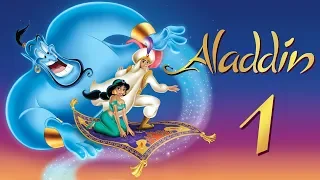 Disney's Aladdin - Прохождение игры на русском - Приключения в Аграбе [#1]
