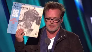 John Mellencamp Inducts Donovan into the Rock and Roll Hall of Fame