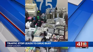 Traffic stop leads to drug arrest in Crisp County