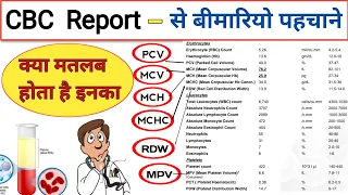 CBC Report | CBC Test | Blood Test | Blood Report | Hemogram | Complete Blood Count | RBC | WBC