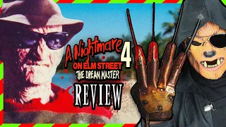 A NIGHTMARE on ELM STREET 4: The Dream Master REVIEW | How Freddy Became a Star