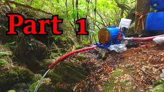 Lifetime of Free Power from Water - Building a water powered generator using recycled junk. Part 1