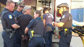 Virtual Ride Along: Man Stuck Inside Train in Downtown Sacramento