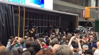 Paul McCartney performs "Queenie Eye" in Times Square on 10/10/13