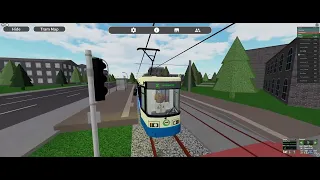 Reutershagen - Moosacher Platz: Tram and bus simulator Roblox Part 2
