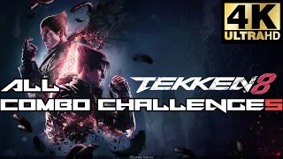 TeKKeN 8: All Combo Challenges [4K]