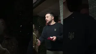 Президент відвідав воїнів 92-ї ОШБр на Харківщині