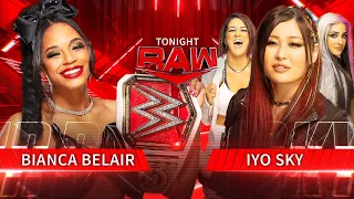 Bianca Belair Vs Iyo Sky - WWE Raw 01/08/2022 (En Español)