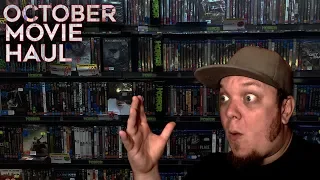 Happy Halloween October Horror Movie Haul! (Blu Ray & DVD) 10/31/19