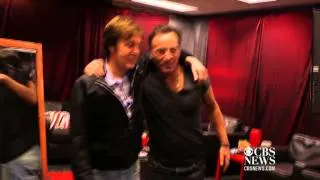 Bruce Springsteen, Paul McCartney behind the scenes at 2012 Grammys