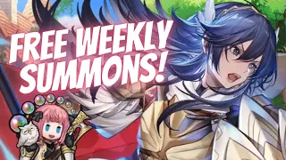 I Will Not Waver! Free Golden Week Summons! [Fire Emblem Heroes]