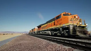 [TSW3] BNSF 3277 Leads Intermodal From Barstow to Victorville on Cajon Pass