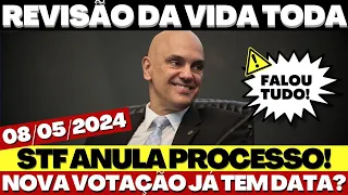 📣ALEXANDRE de MORAES ABRE O JOGO! REVISÃO DA VIDA TODA AINDA PODERÁ ser APROVADA pelo STF