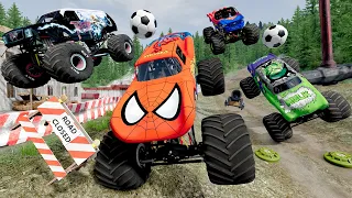 Monster Truck Mud Battle #38 | BeamNG Drive - Griff's Garage