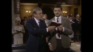 Mr Bean in church