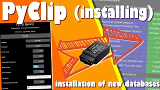 🟢 PYCLIP - instalacja aplikacji i nowej bazy danych (NAPISY). Installing PyClip and new database