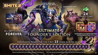 SMITE 2 FOUNDERS PACK TRAILER!