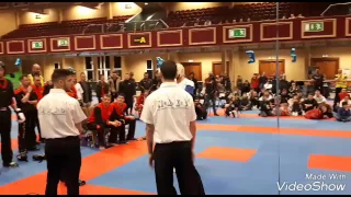 Irish Open Kickboxing 2017 Teams Final Between Hungary & Germany in Points Fighting