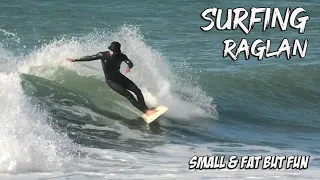 Surfing RAGLAN small Manu Bay Aotearoa