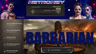 BEST Dark and Darker Barbarian teaches me how to play Barb