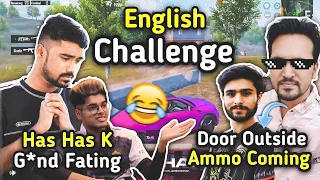 Jonathan Neyomi Lolzzz and Mayur Vai Again English Challenge 😂