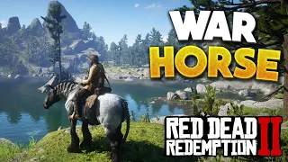 RDR2 How To Change Horse & How To Get War Horse! Red Dead Redemption 2 Best Horses