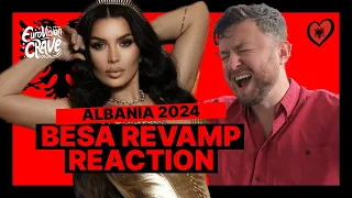 REACTION: Besa - TiTAN / Zemrën n'dorë 🇦🇱 | Albania, Eurovision 2024