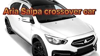 Review of the new Saipa Aria crossover car with a modern design