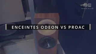 Comparatif enceintes ODEON VS PROAC