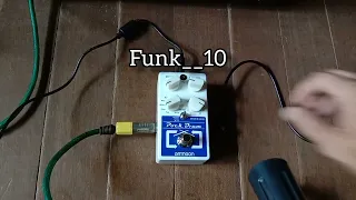 Ammoon PockDrum __guitar demo (Funk 1-11)