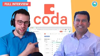 Coda CEO, Shishir interviewed!