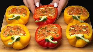 I make these peppers every three days! Dinner in 10 minutes! Quick and easy❗️