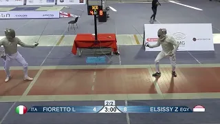 Tbilisi World Cup 2022 SMS - L64 - Fioretto ITA v Elsissy EGY